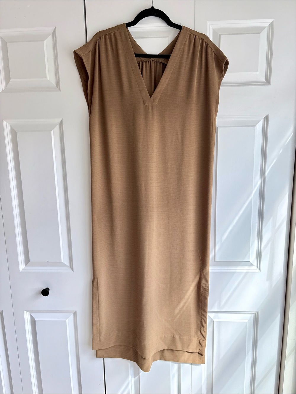 Prologue V-Neck Midi Maxi Shift Dress Size Small